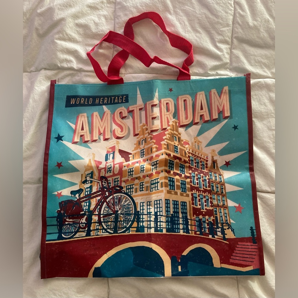 17”x 17” Amsterdam Tote/Shopping Bag